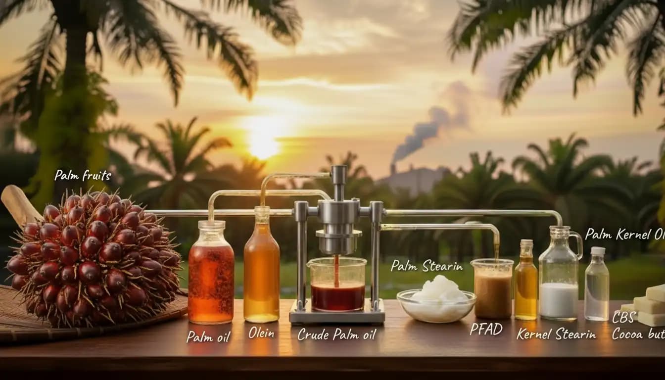 RSPO Palm Derivatives for Food, Candle & Industrial Manufacturing - Bio Green Fuels